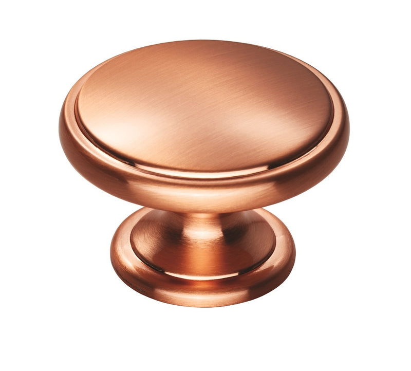 Oxford Knob 38Mm - Satin Copper 25 ( 38 )