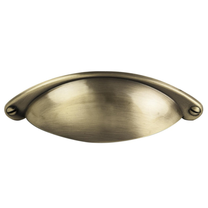 Traditional Cup Handle 64Mm C/C - Antique Burnished Brass 64 ( 104 )
