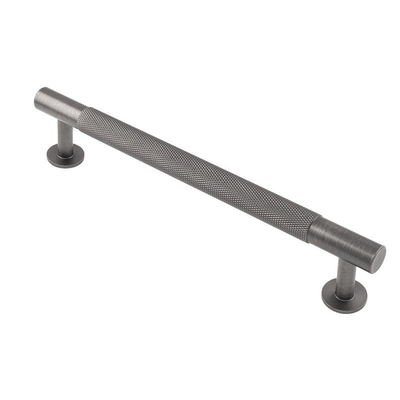 Knurled Cabinet Pull Handle 160Mm C/C - Anthracite