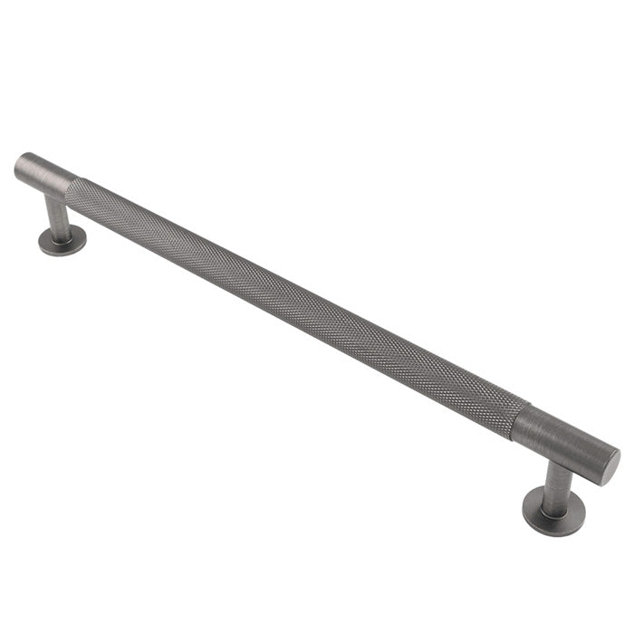 Knurled Cabinet Pull Handle 224Mm C/C - Anthracite