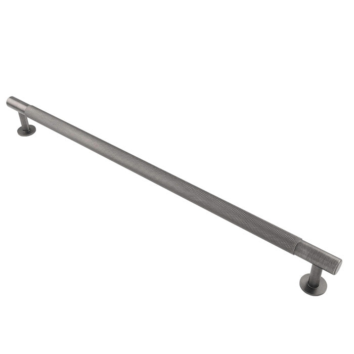 Knurled Cabinet Pull Handle 320Mm C/C - Anthracite
