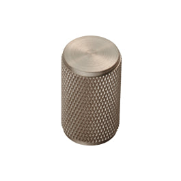 Knurled Cabinet Knob - Satin Nickel