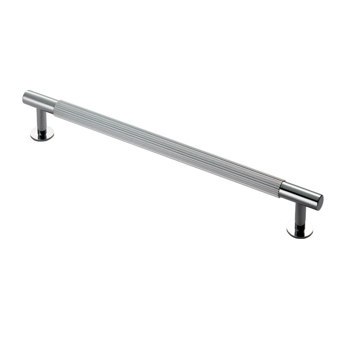 Lines Cabinet Pull Handle 224Mm C/C - Polished Chrome