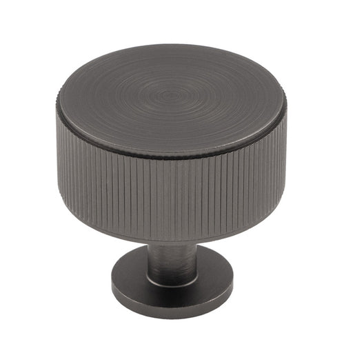 Lines Cabinet Radio Knob - Anthracite