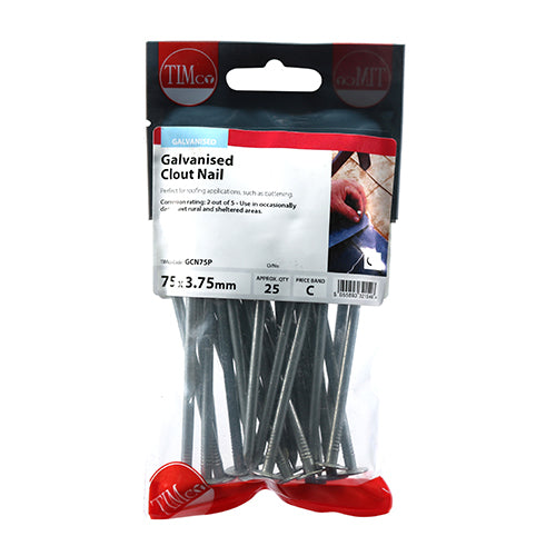 TIMCO Clout Nails Galvanised — Trade Pack
