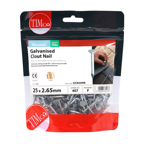 TIMCO Clout Nails Galvanised