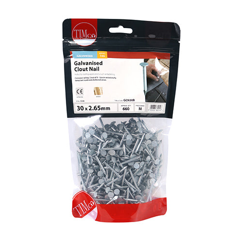 TIMCO Clout Nails Galvanised