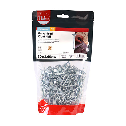 TIMCO Clout Nails Galvanised