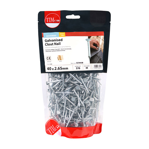TIMCO Clout Nails Galvanised