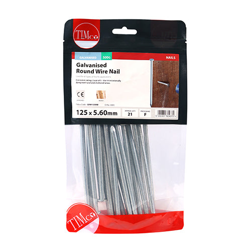 TIMCO Round Wire Nails Galvanised