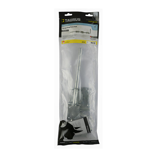 TIMCO Garage Drop Down Bolt Black - 12"