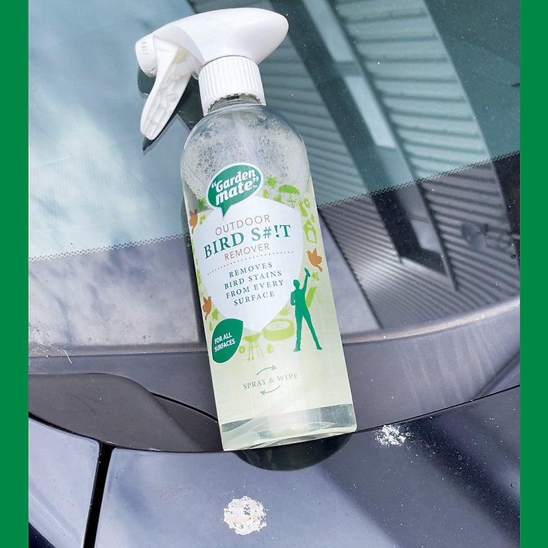 Garden Mate Bird Mess Remover 500ml Removes Bird Stains from every surface