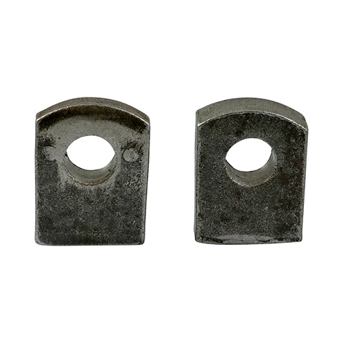TIMCO Gate Hinge Eyes to Weld Self Coloured