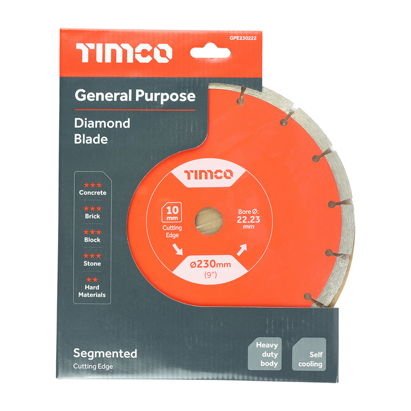 TIMCO General Purpose Diamond Blade Segmented