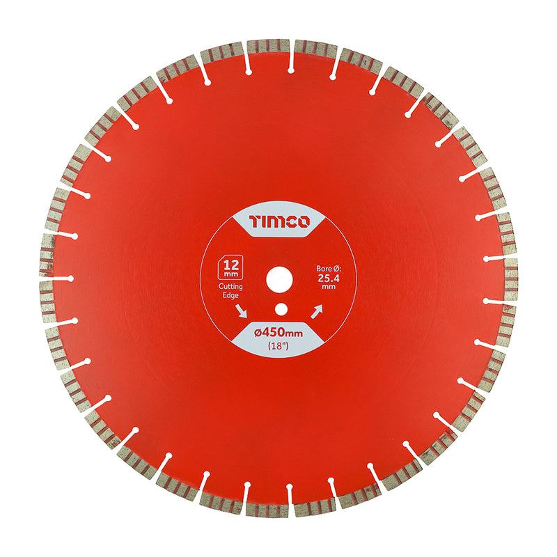 TIMCO Diamond Blade Laser 12mm Seg