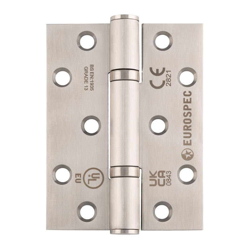 102 X 76 X 3Mm Thrust Bearing G13 Hinge (Pair) - Satin Stainless Steel