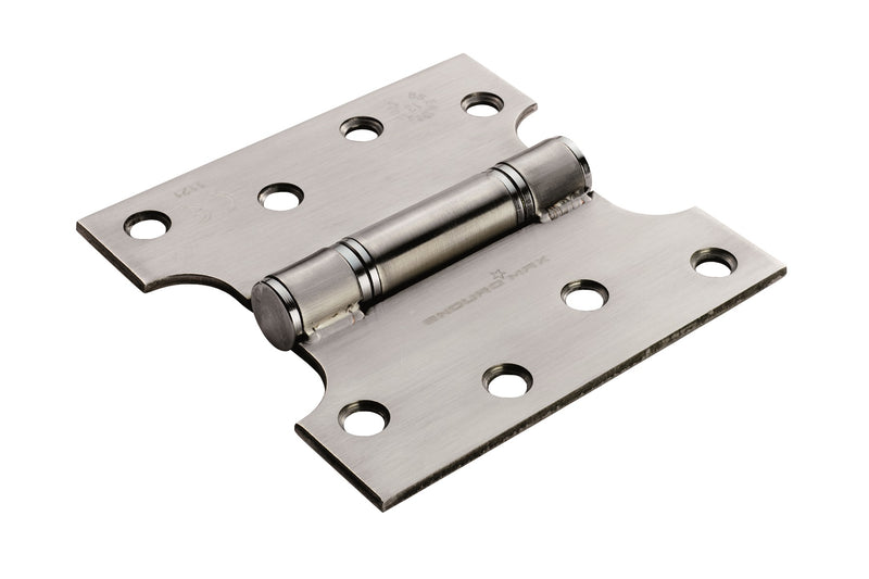 102 X 102 X 3Mm Parliament Hinge Grade 13 C/W Screws (Pair) - Satin Stainless Steel
