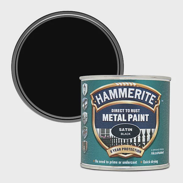 Hammerite 750Ml Satin Black