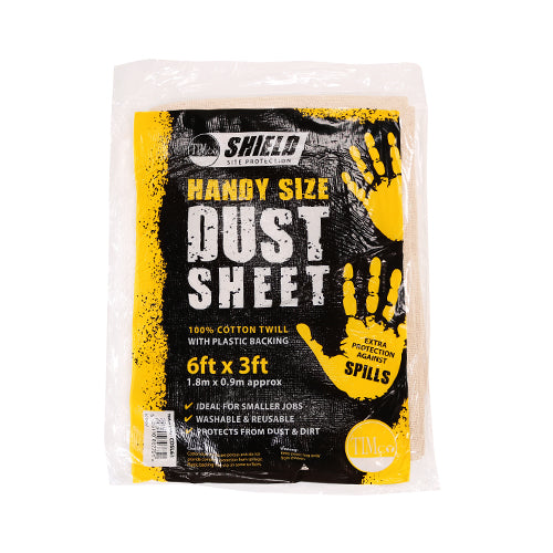 TIMCO Laminated Cotton Twill Dust Sheet
