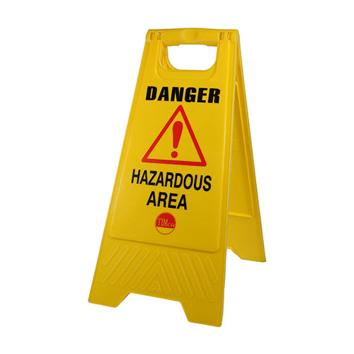 TIMCO Caution Slippery Surface A-Frame Safety Sign