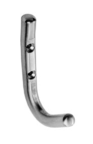 Coat Hook - 93 X 10Mm - Face Fix - Bright Stainless Steel
