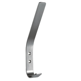 Hat & Coat Hook - 178 X 20Mm - Face Fix - Satin Stainless Steel