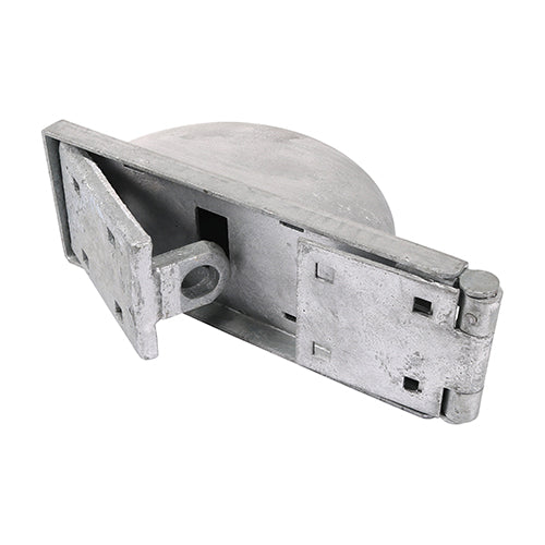 TIMCO Heavy Duty Padlock Protection Bar Hot Dipped Galvanised — Plain Bag