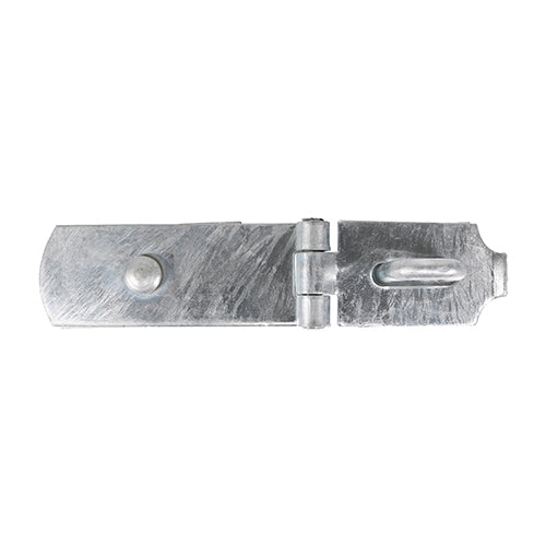 TIMCO Heavy Duty Swivel Pattern Hasp & Staple Bolt On Black - 8"