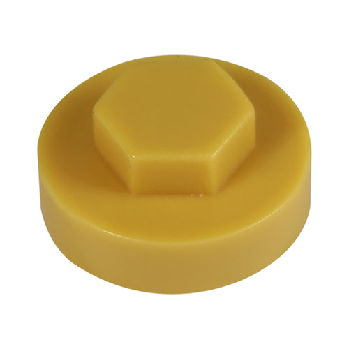 TIMCO Hex Head Cover Caps Black - 16mm
