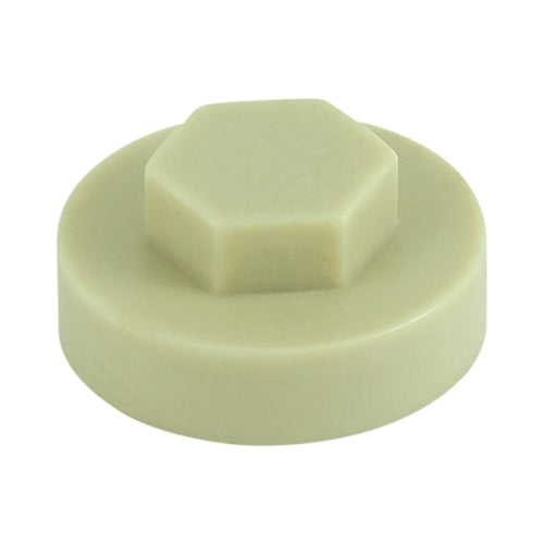 TIMCO Hex Head Cover Caps Black - 16mm