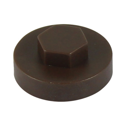 TIMCO Hex Head Cover Caps Black - 16mm