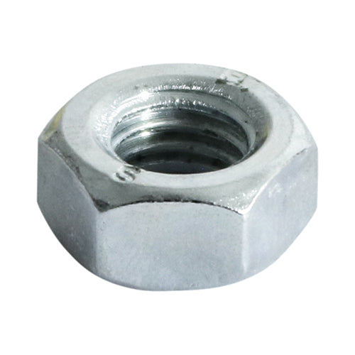 TIMCO Hex Full Nuts DIN934 Silver — Box