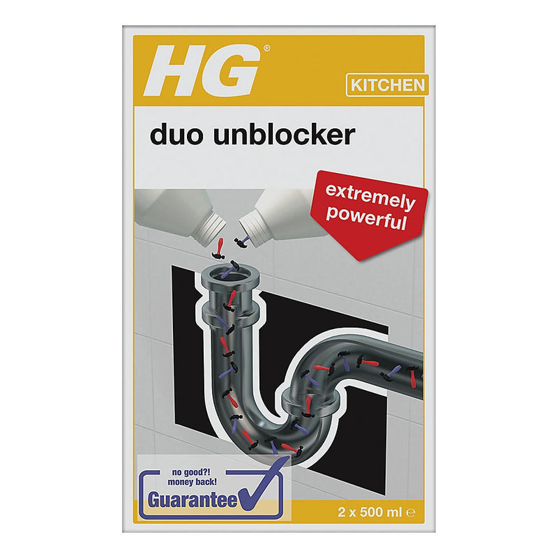HG Duo Unblocker Exterem Power 2 X 500Ml