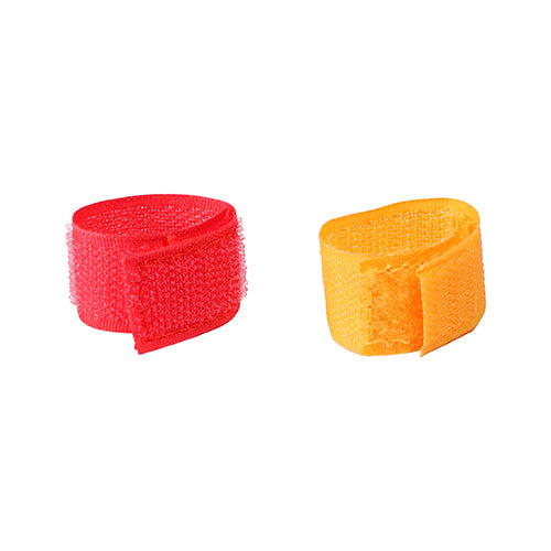 TIMCO Coloured Hook & Loop Straps - Mixed