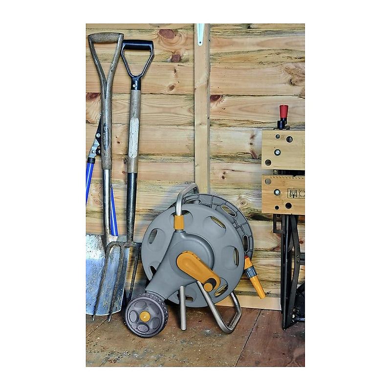 Hozelock 45m Hose Cart with 25m Hose - 100-001-069 - Ideal for Garden Watering