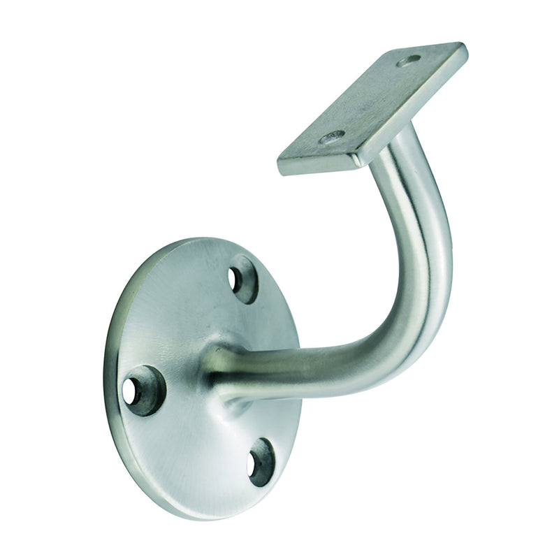 Handrail Bracket - 62Mm Projection - Face Fix - Satin Stainless Steel