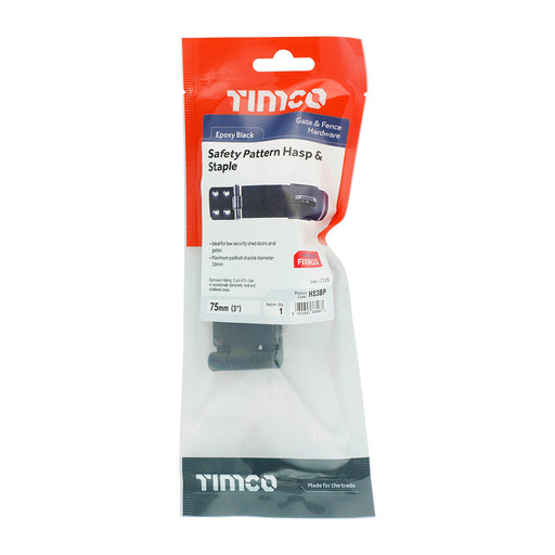 TIMCO Hasp & Staple Safety Pattern — Bag