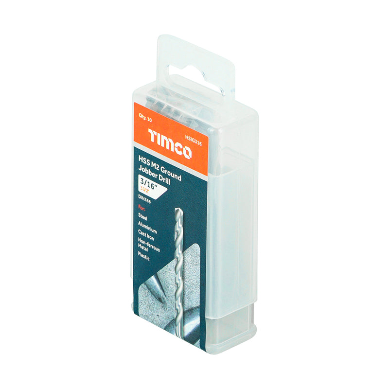 TIMCO Ground Jobber Drills HSS M2 - 1/16"