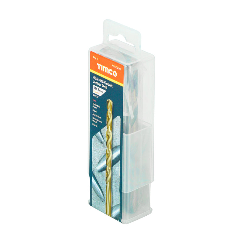 TIMCO Ground Jobber Drills - Cobalt M35 — Tube