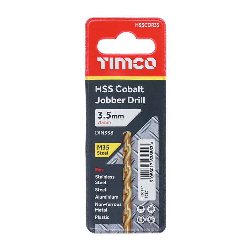 TIMCO Ground Jobber Drills - Cobalt M35 — Wallet