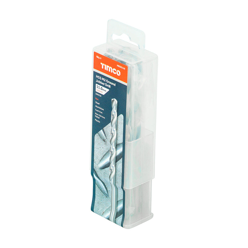 TIMCO Ground Jobber Drills HSS M2 - 10.0mm