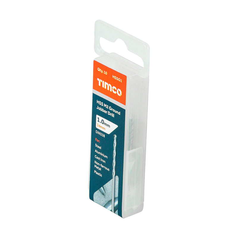 TIMCO Ground Jobber Drills HSS M2 — Tube