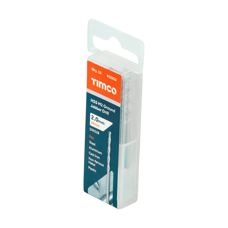 TIMCO Ground Jobber Drills HSS M2 — Tube