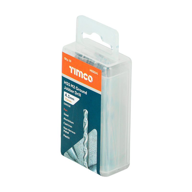 TIMCO Ground Jobber Drills HSS M2 — Tube