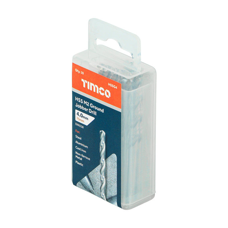 TIMCO Ground Jobber Drills HSS M2 — Tube
