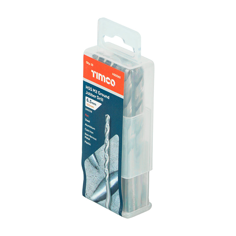 TIMCO Ground Jobber Drills HSS M2 — Tube