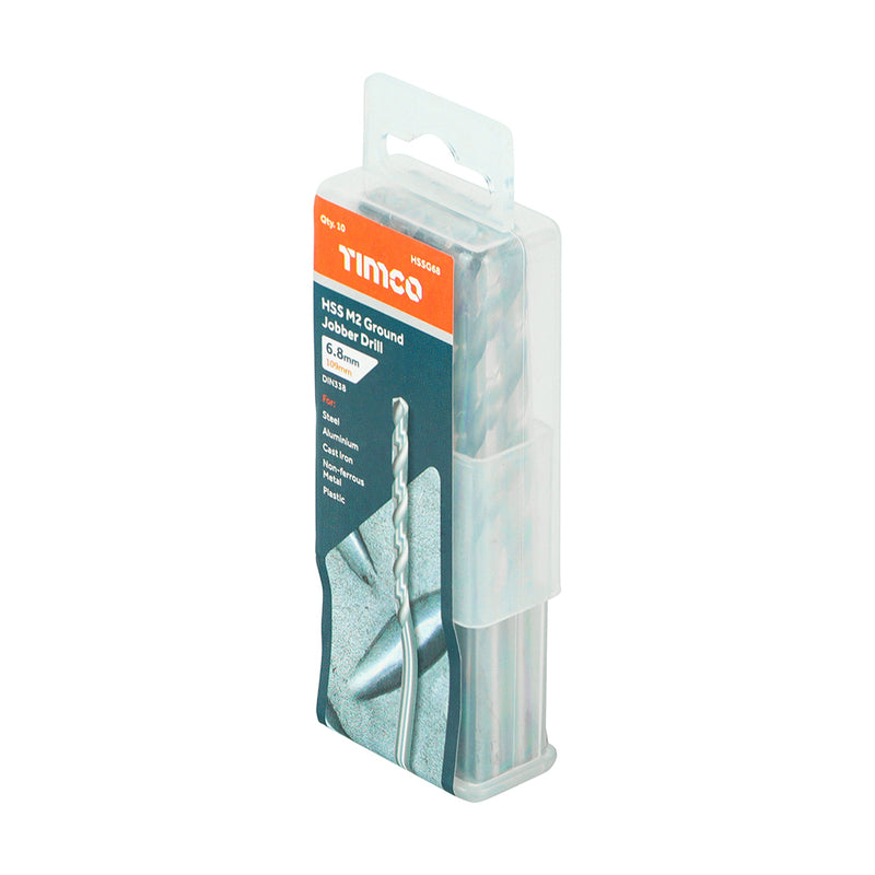 TIMCO Ground Jobber Drills HSS M2 — Tube