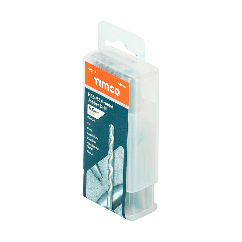 TIMCO Ground Jobber Drills HSS M2 — Tube