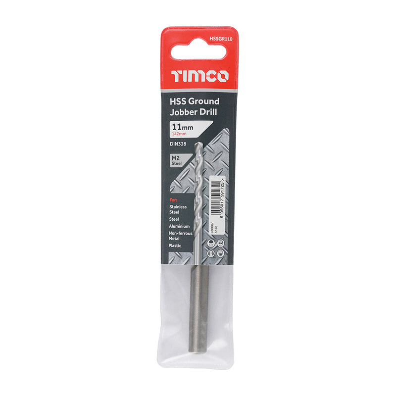 TIMCO Ground Jobber Drills HSS M2 - 10.0mm