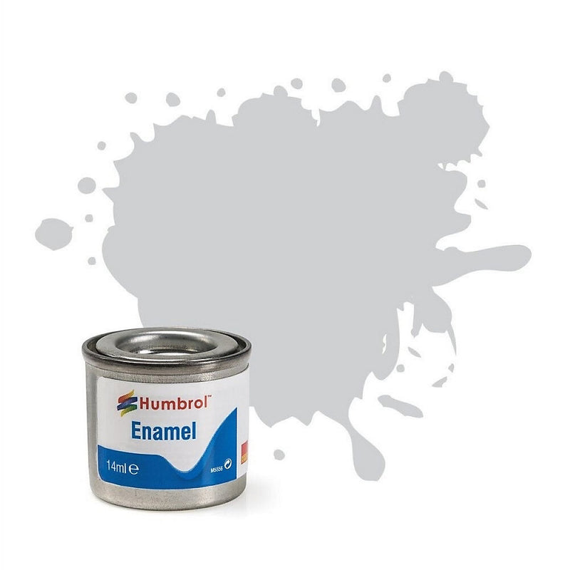 Humbrol No.11 Metallic Silver Enamel Paint - 14ml Tin for Model Kits, Miniatures & Craft Projects